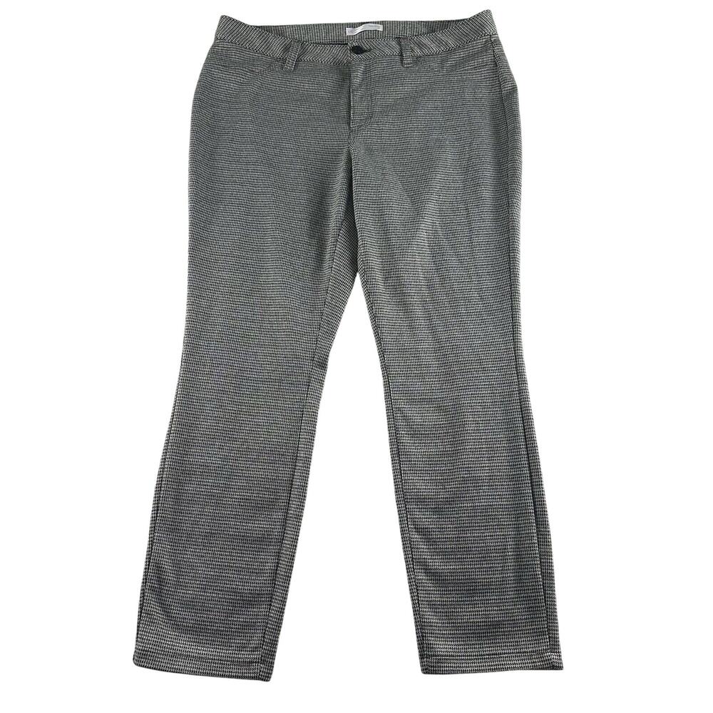 LC Lauren Conrad XL Super Skinny‎ Pants Mid Rise Womens Multicolor Houndstooth